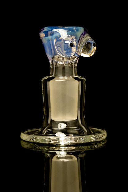 Titz Glass - 18mm 4 Hole Single Colour Titty Slide - 7