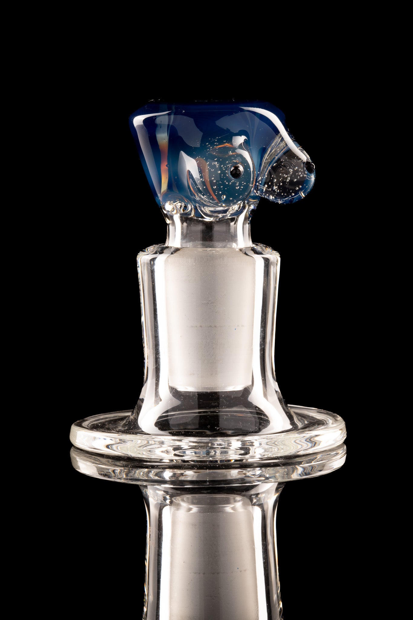 Titz Glass - 18mm 4 Hole Single Colour Titty Slide - 11