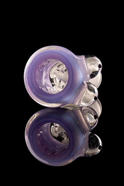 Titz Glass - 18mm 4 Hole Single Colour Titty Slide - 2