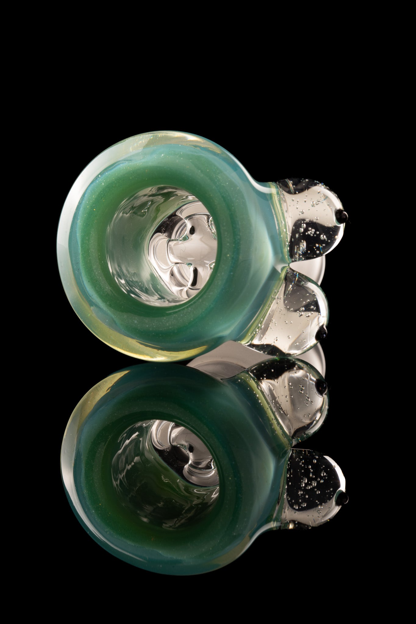 Titz Glass - 18mm 4 Hole Single Colour Titty Slide - 3