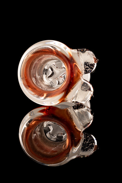 Titz Glass - 18mm 4 Hole Single Colour Titty Slide - 5