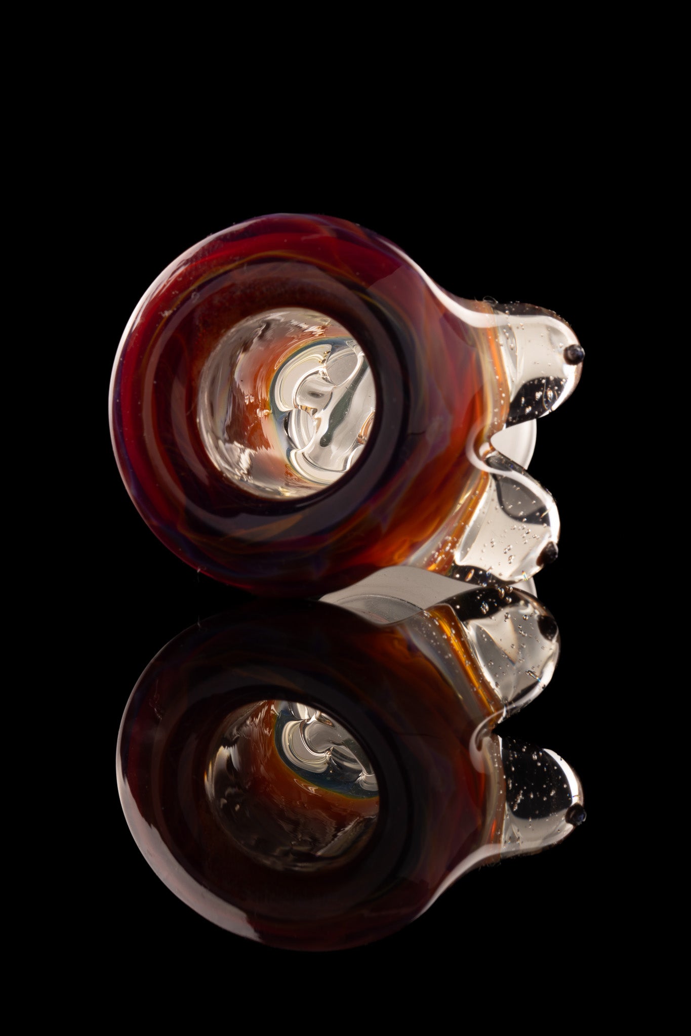 Titz Glass - 18mm 4 Hole Single Colour Titty Slide - 6