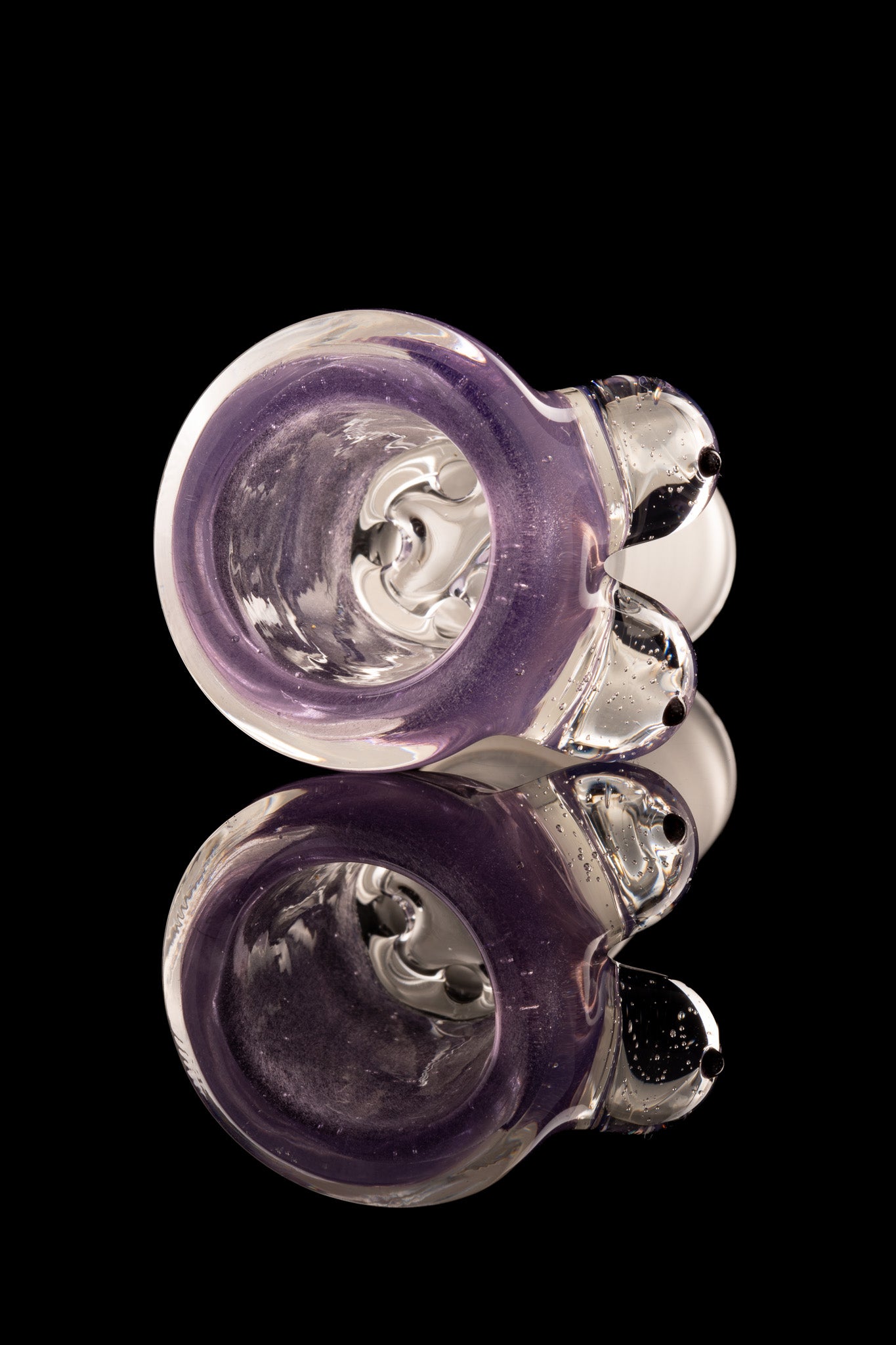 Titz Glass - 18mm 4 Hole Single Colour Titty Slide - 8