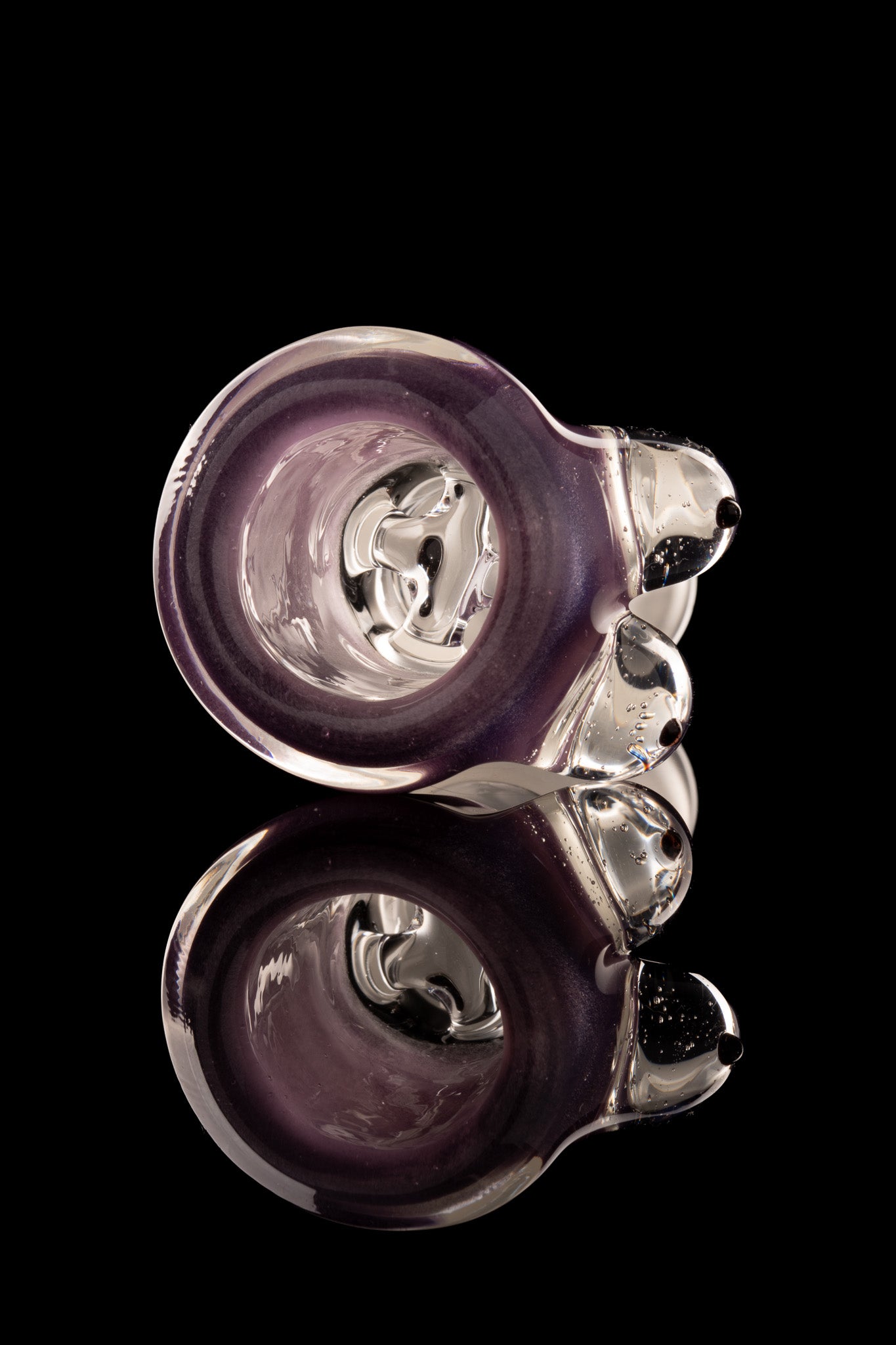 Titz Glass - 18mm 4 Hole Single Colour Titty Slide - 9