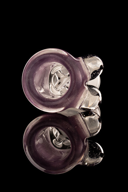 Titz Glass - 18mm 4 Hole Single Colour Titty Slide - 12