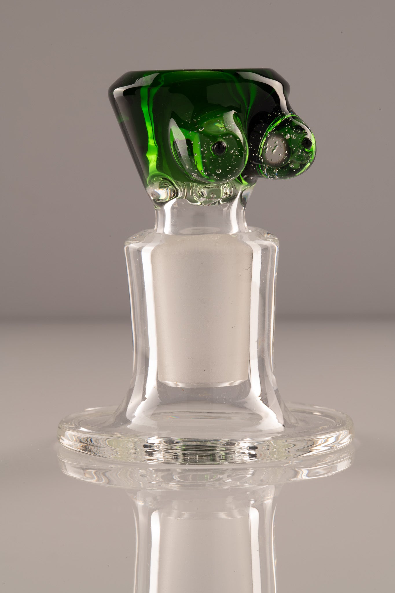 Titz Glass - 18mm 4 Hole Single Colour Titty Slide - 14