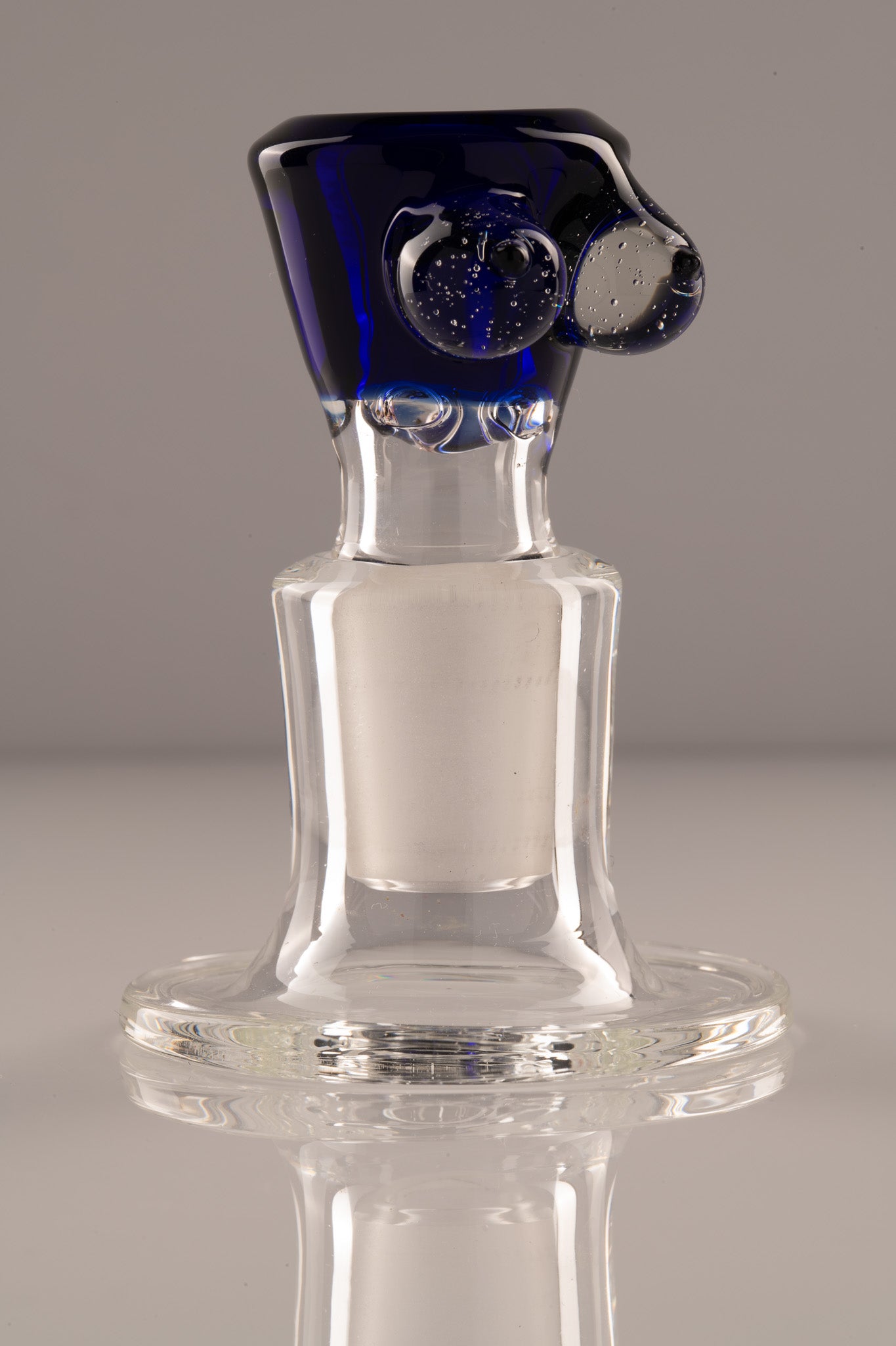 Titz Glass - 18mm 4 Hole Single Colour Titty Slide - 15