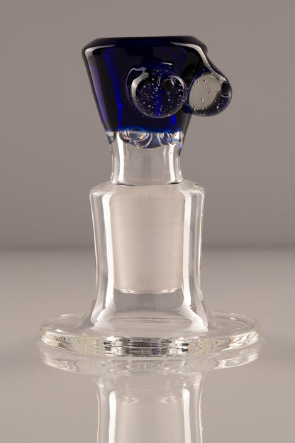 Titz Glass - 18mm 4 Hole Single Colour Titty Slide - 15