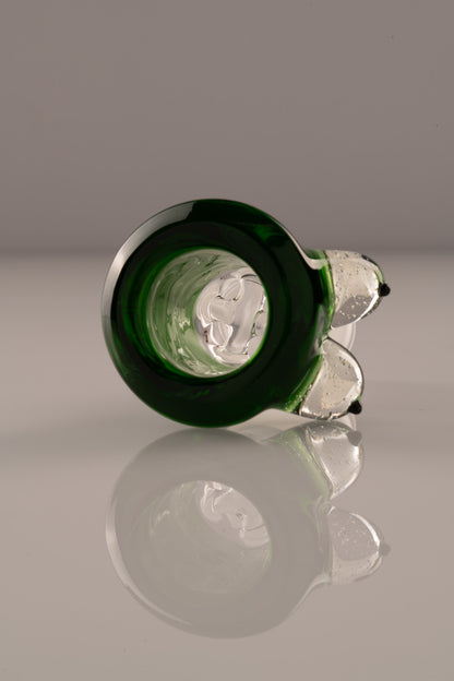 Titz Glass - 18mm 4 Hole Single Colour Titty Slide - 14