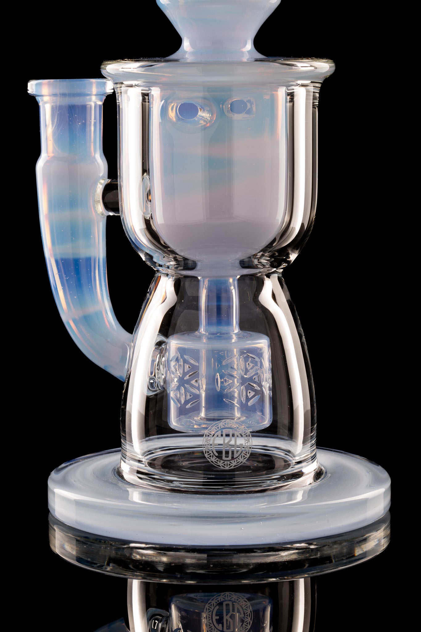 Fat Boy Glass - 14mm Torus V2 Recycler - Skywalker