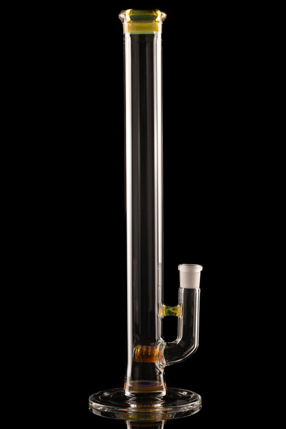 Green Belt Glass - Colour Accented 44mm Stemline - NS Yellow