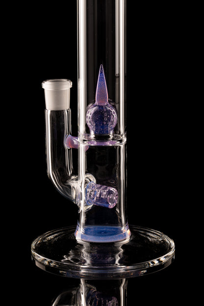 Green Belt Glass - Colour Accented Stem-Imperial - Pink Slyme