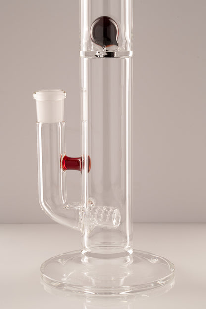 Green Belt Glass - Mini MSG 44mm Stemline - Pomegranate