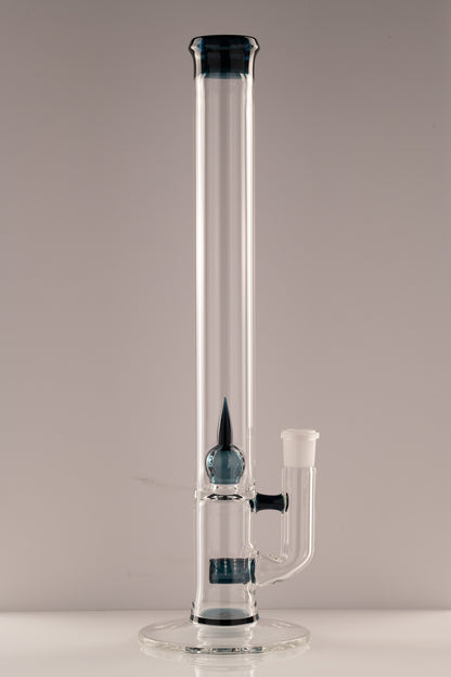 Green Belt Glass - Colour Accented Stem-Imperial - Heavy Blue Stardust