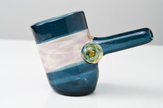 Phase Glass - Blue Stardust Puffco Proxy Dry Pipe