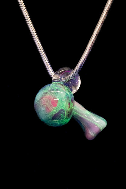 Scomo Moanet - Scribble Mushroom Pendant - 1