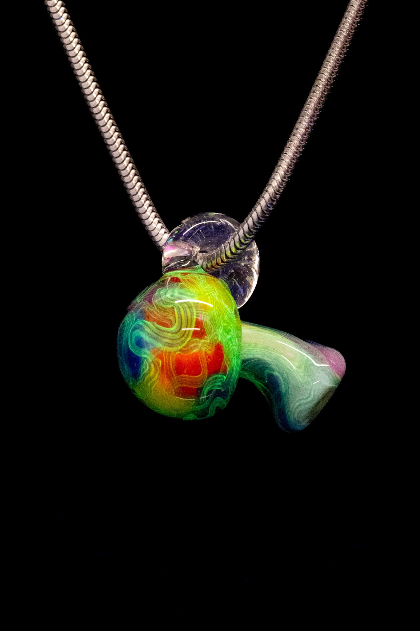 Scomo Moanet - Scribble Mushroom Pendant - 2