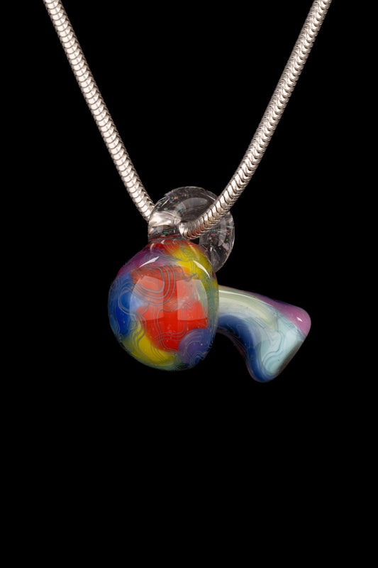 Scomo Moanet - Scribble Mushroom Pendant - 2