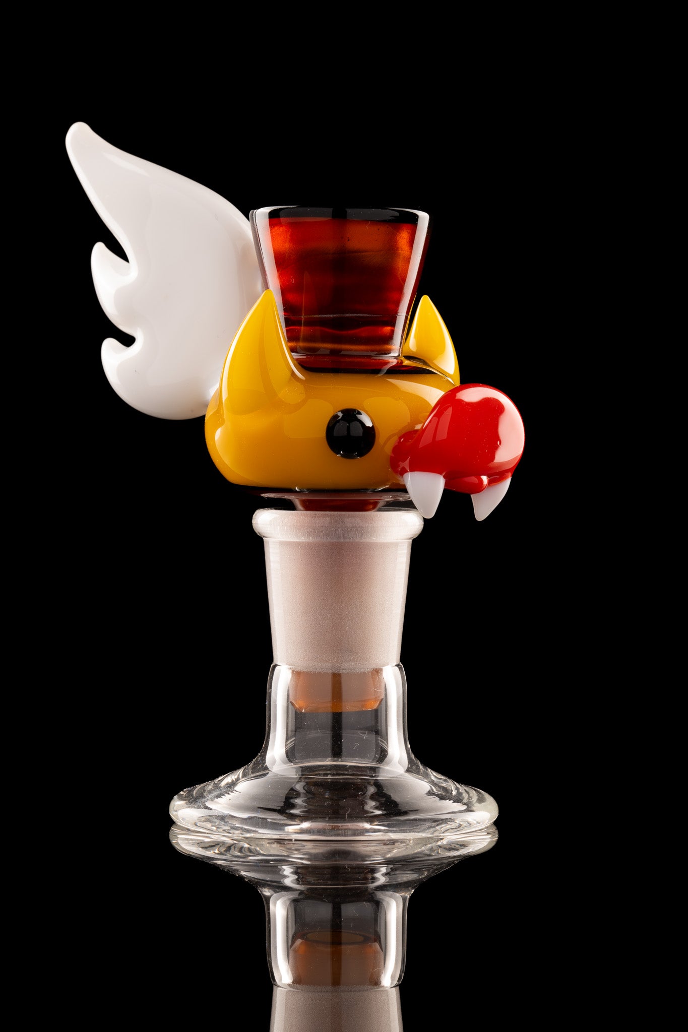 Ryno Glass - 14mm 4 Hole Duck Wing Bowl