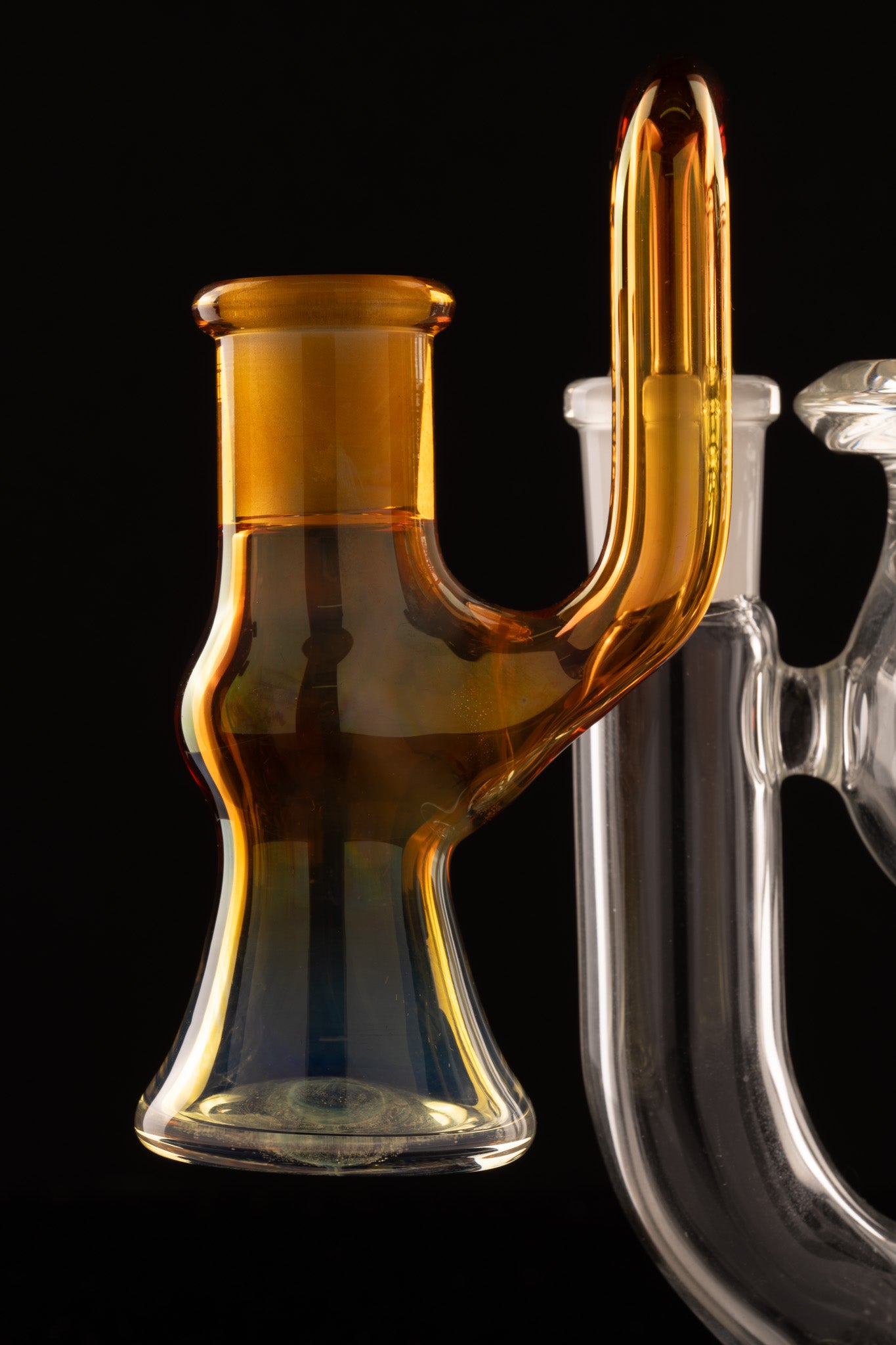 Oleg  - 14mm 90° Fumed Dry Ash Catcher - 3