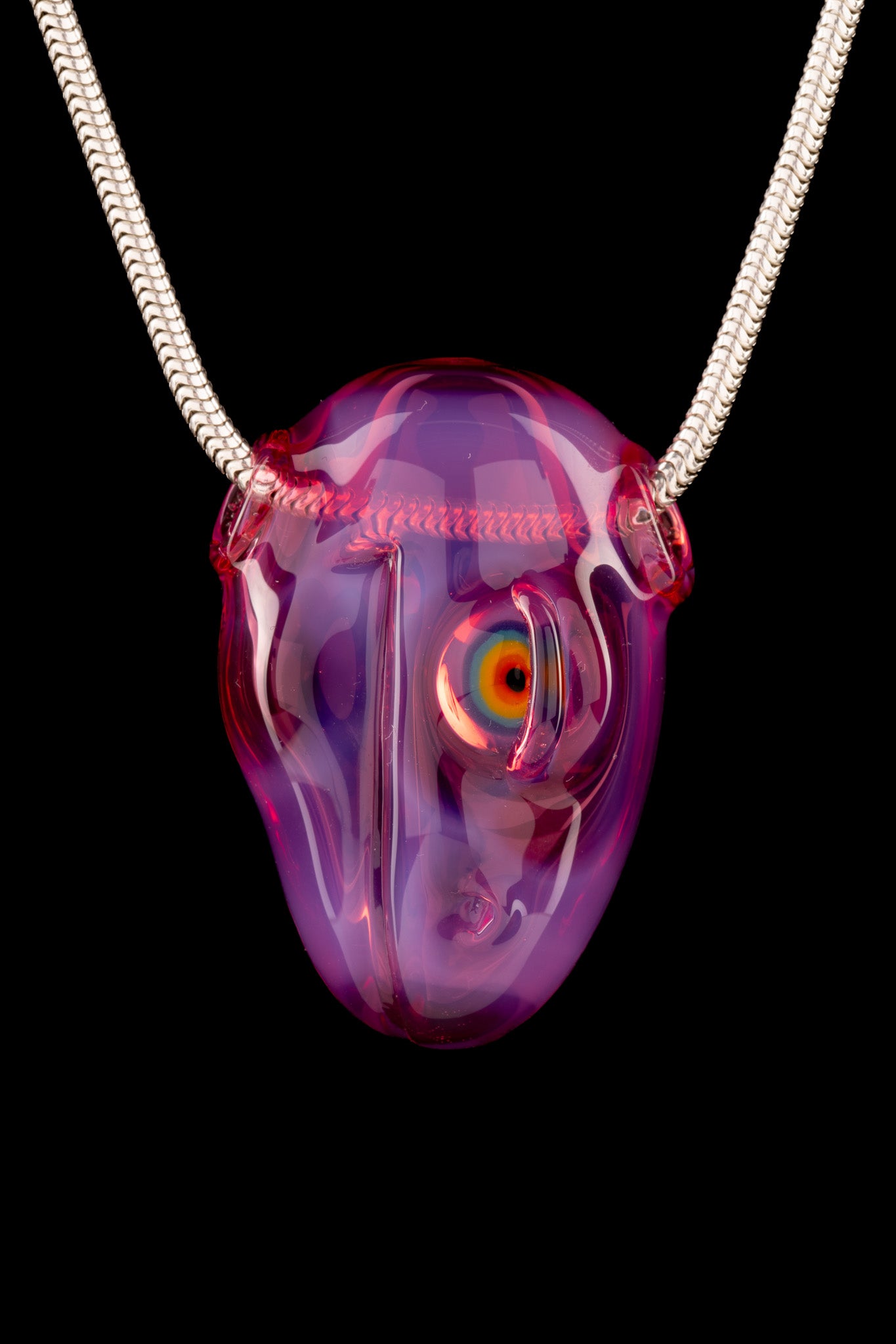 Elbo Glass - Dino Head Pendant