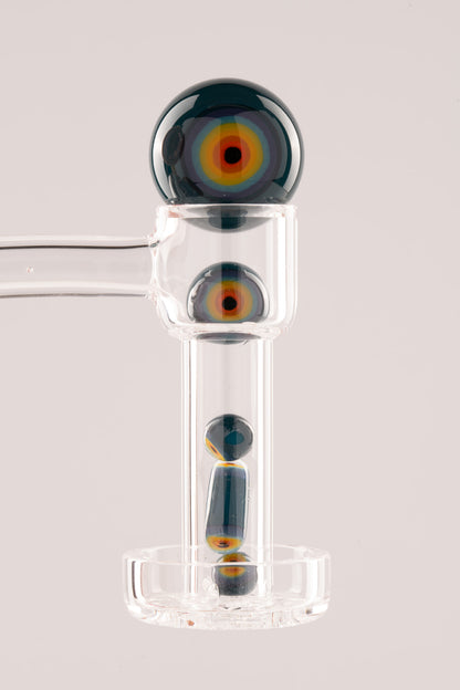 Elbo Glass - Dino Eye Slurper Set - 1