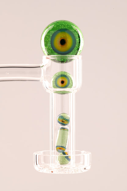 Elbo Glass - Dino Eye Slurper Set - 2