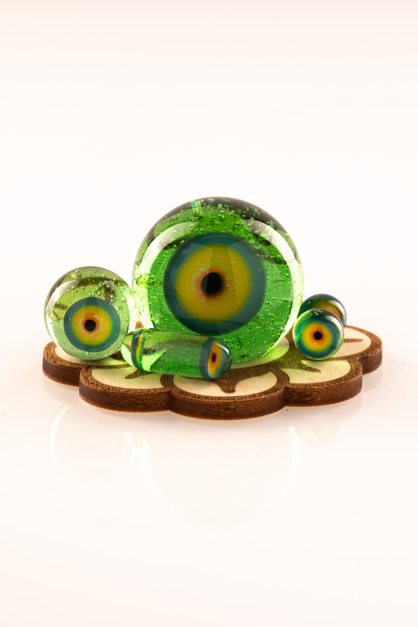 Elbo Glass - Dino Eye Slurper Set - 2