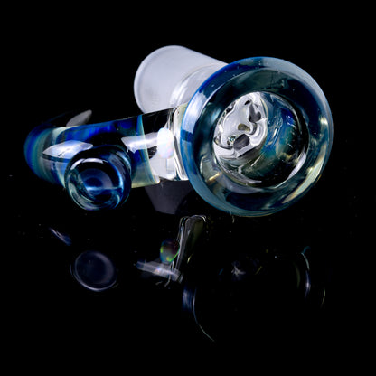 Jamms Glass - 18mm 4 Hole Single Colour Slide W/ Opal Handle - Potion (Cfl)