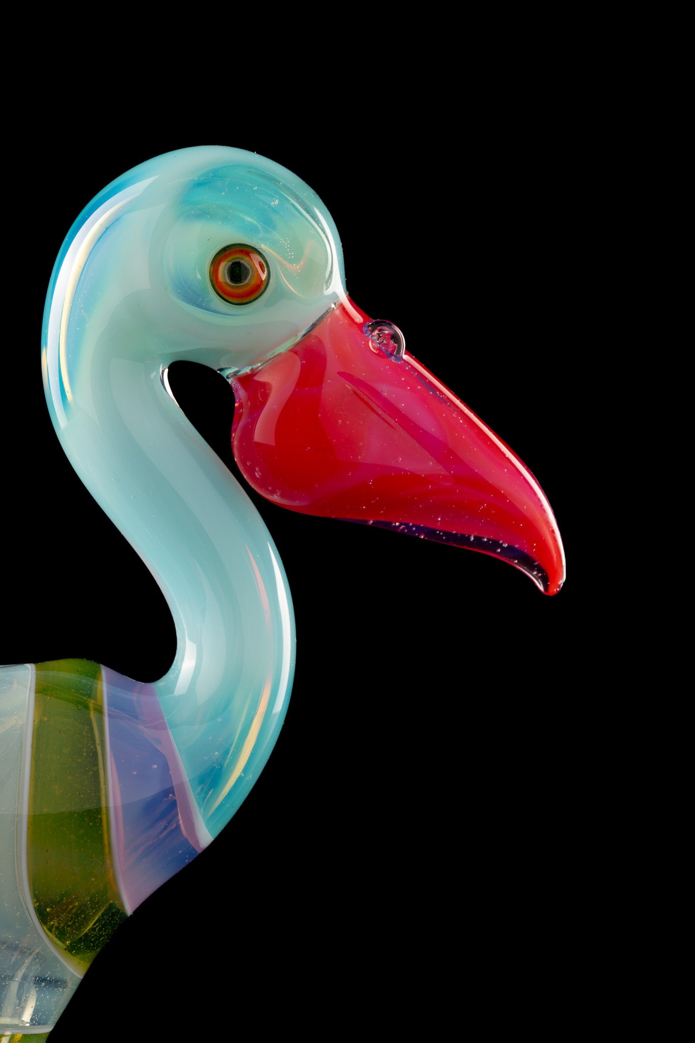 Thill Glassworks X Burtoni - 18mm 3-Hole Collab Encalmo Pelican Slide