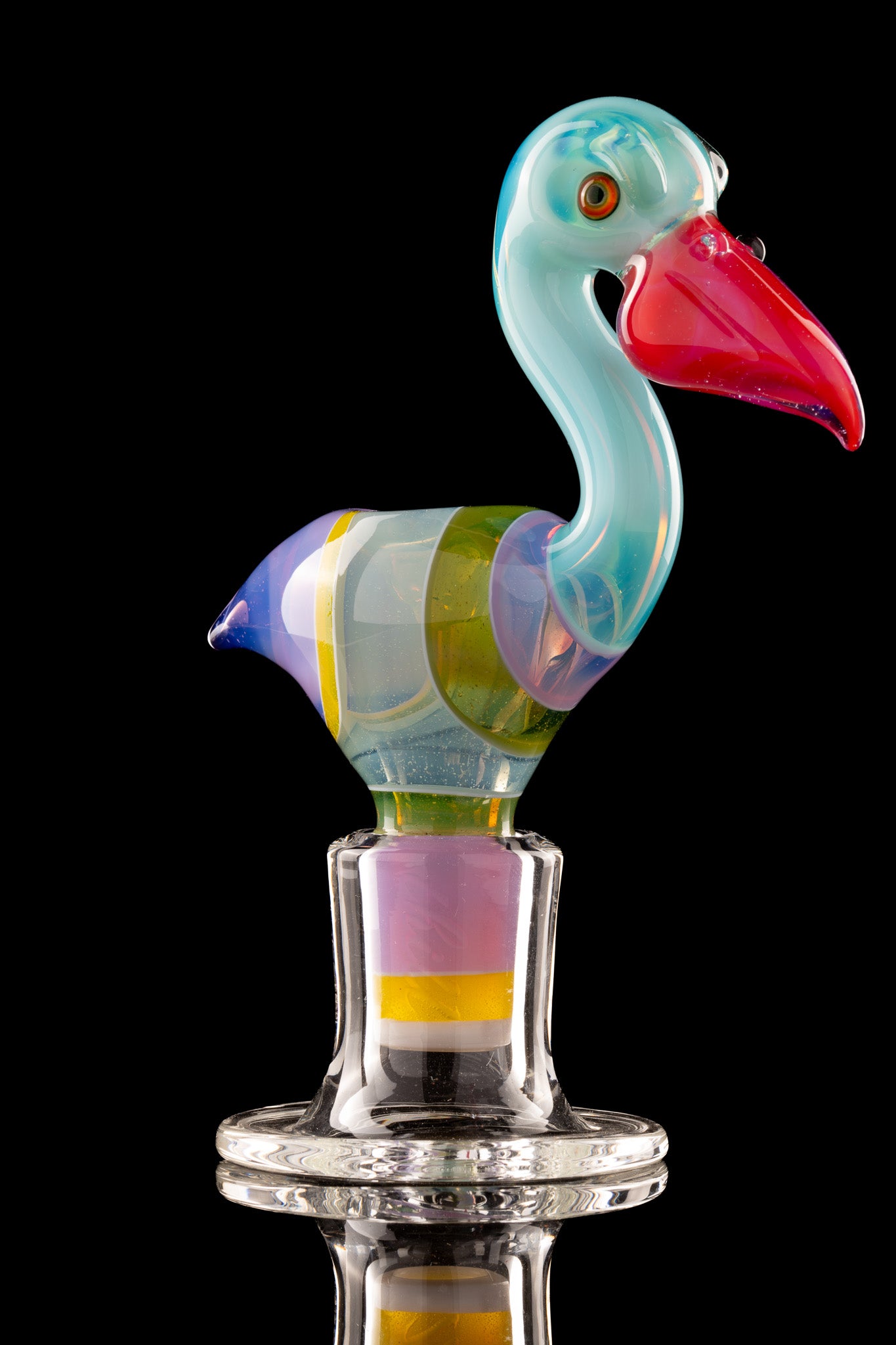 Thill Glassworks X Burtoni - 18mm 3-Hole Collab Encalmo Pelican Slide
