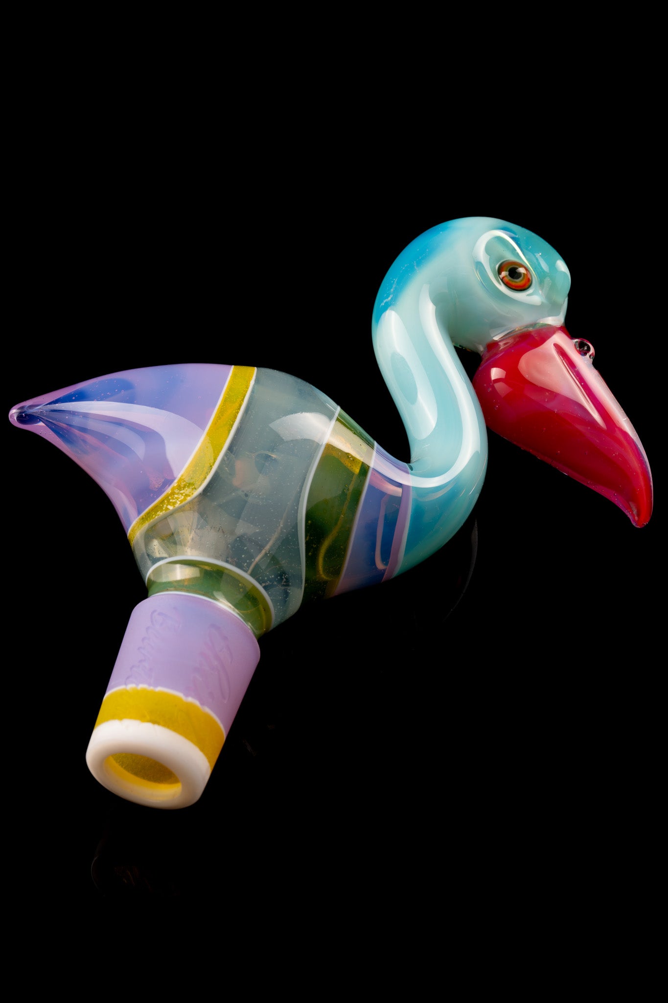 Thill Glassworks X Burtoni - 18mm 3-Hole Collab Encalmo Pelican Slide