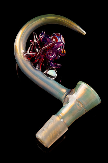 Thill Glassworks X Burtoni - 18mm 4-Hole Collab Octopus Slide