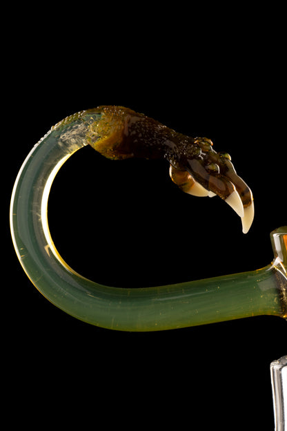 Thill Glassworks X Tony Kazy - 18mm 4-Hole Collab Textured Dragon Hand Slide