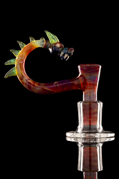 Thill Glassworks X Tony Kazy - 18mm 4-Hole Collab Dragon Head Slide