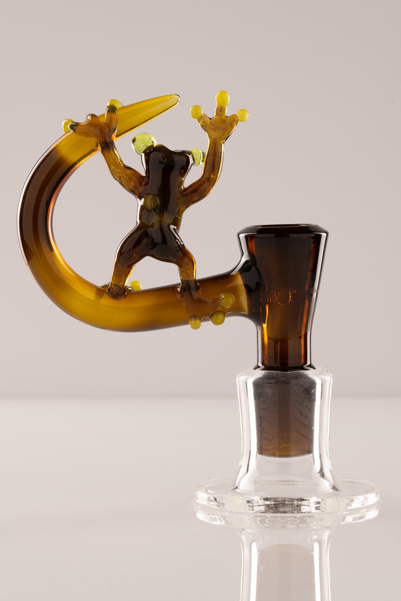 Thill Glassworks X Tony Kazy - 18mm 4-Hole Collab Frog Horn Slide