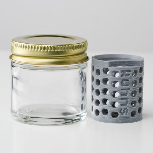 Kuhns Glass - Pearl Jar Washing Station - Grey