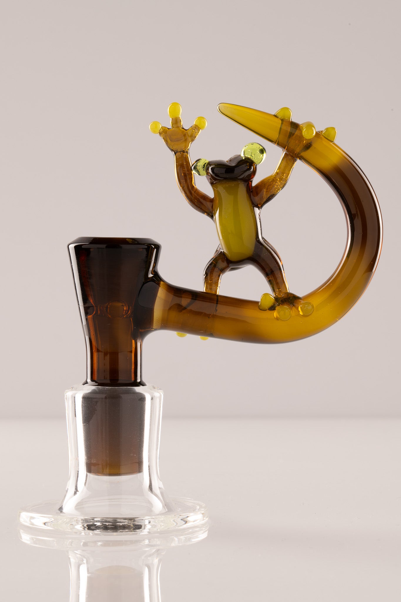 Thill Glassworks X Tony Kazy - 18mm 4-Hole Collab Frog Horn Slide
