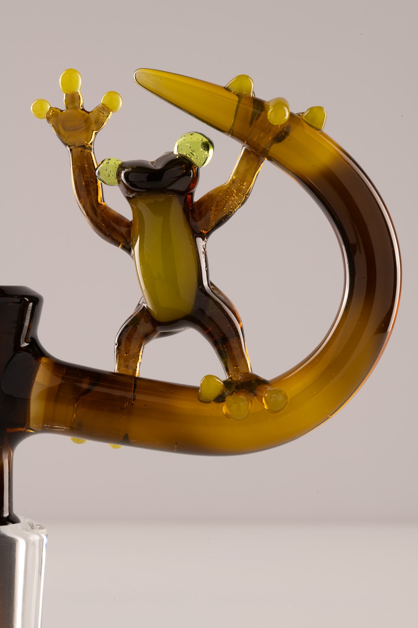Thill Glassworks X Tony Kazy - 18mm 4-Hole Collab Frog Horn Slide