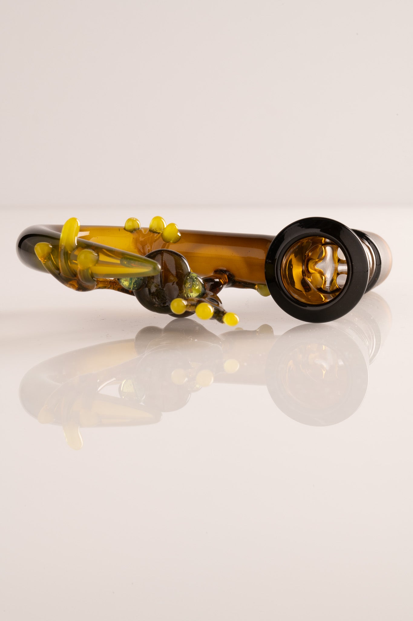 Thill Glassworks X Tony Kazy - 18mm 4-Hole Collab Frog Horn Slide