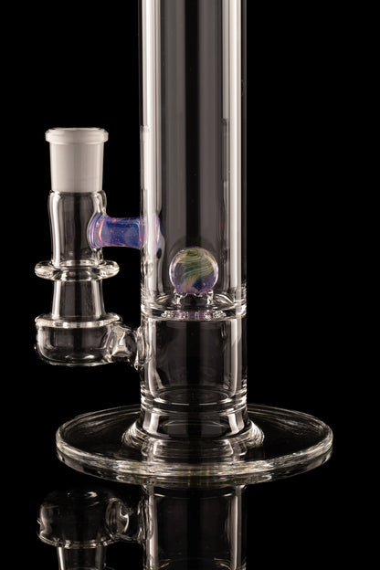 Discobox Glass - 44mm Marble Natty Perc Tube - 2