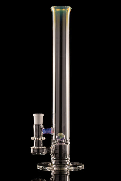 Discobox Glass - 44mm Marble Natty Perc Tube - 2
