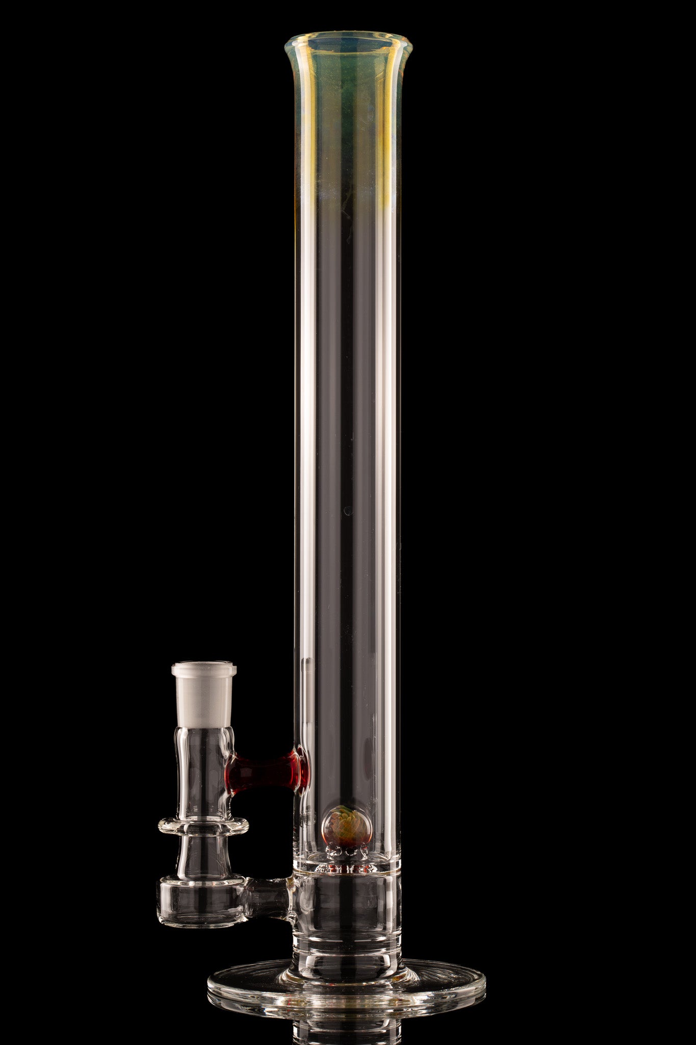 Discobox Glass - 44mm Marble Natty Perc Tube - 3