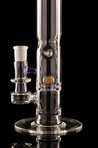 Discobox Glass - 44mm Marble Natty Perc Tube - 6