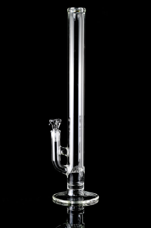 Shine Pipes - 38mm Clear Down Gride Inline Bong - 3