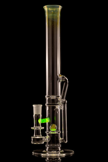 Discobox Glass - 44mm Marble Natty Recycler Tube - 1