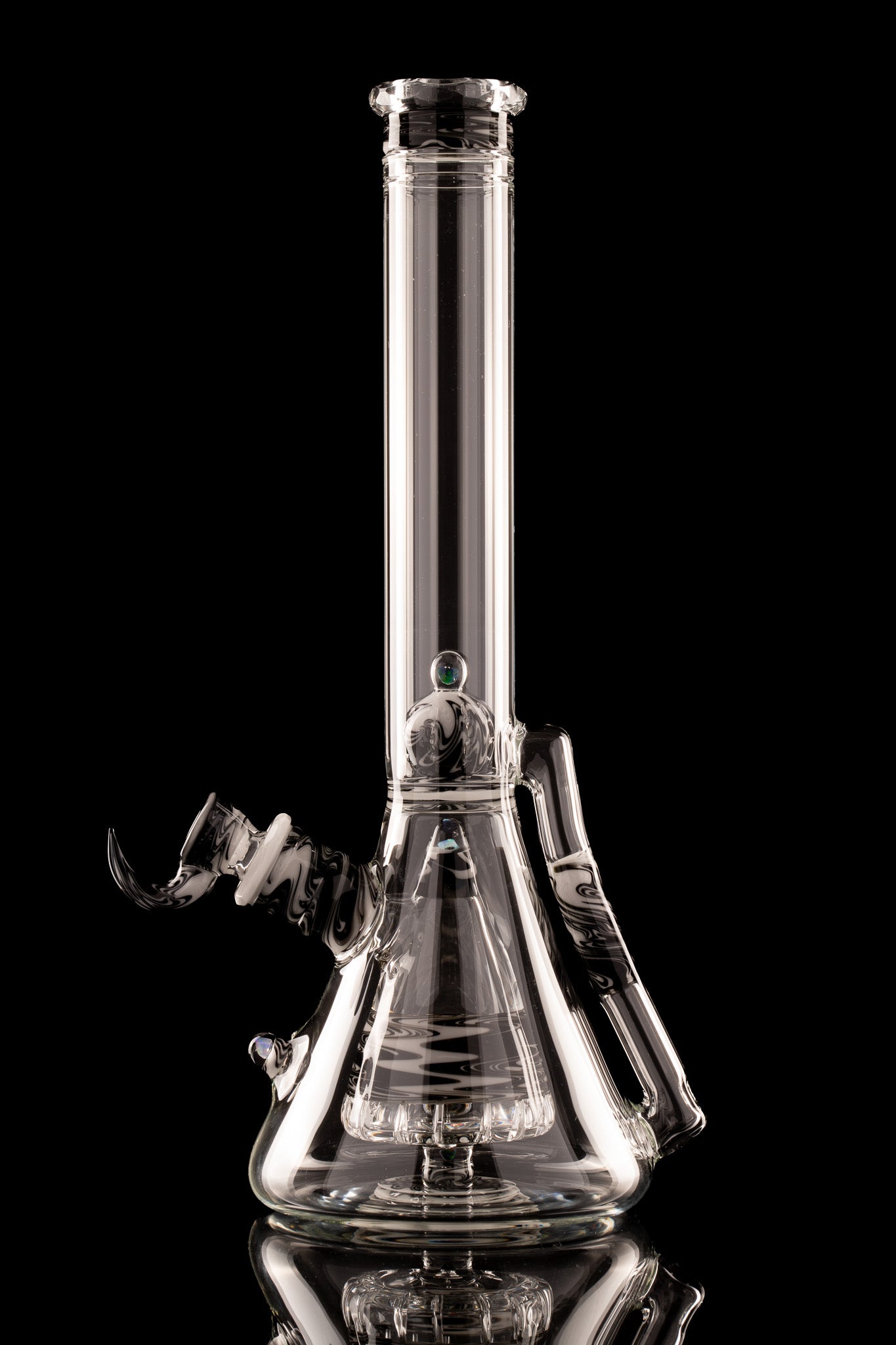 Blazed Glass - Worked Collins W/ Drain