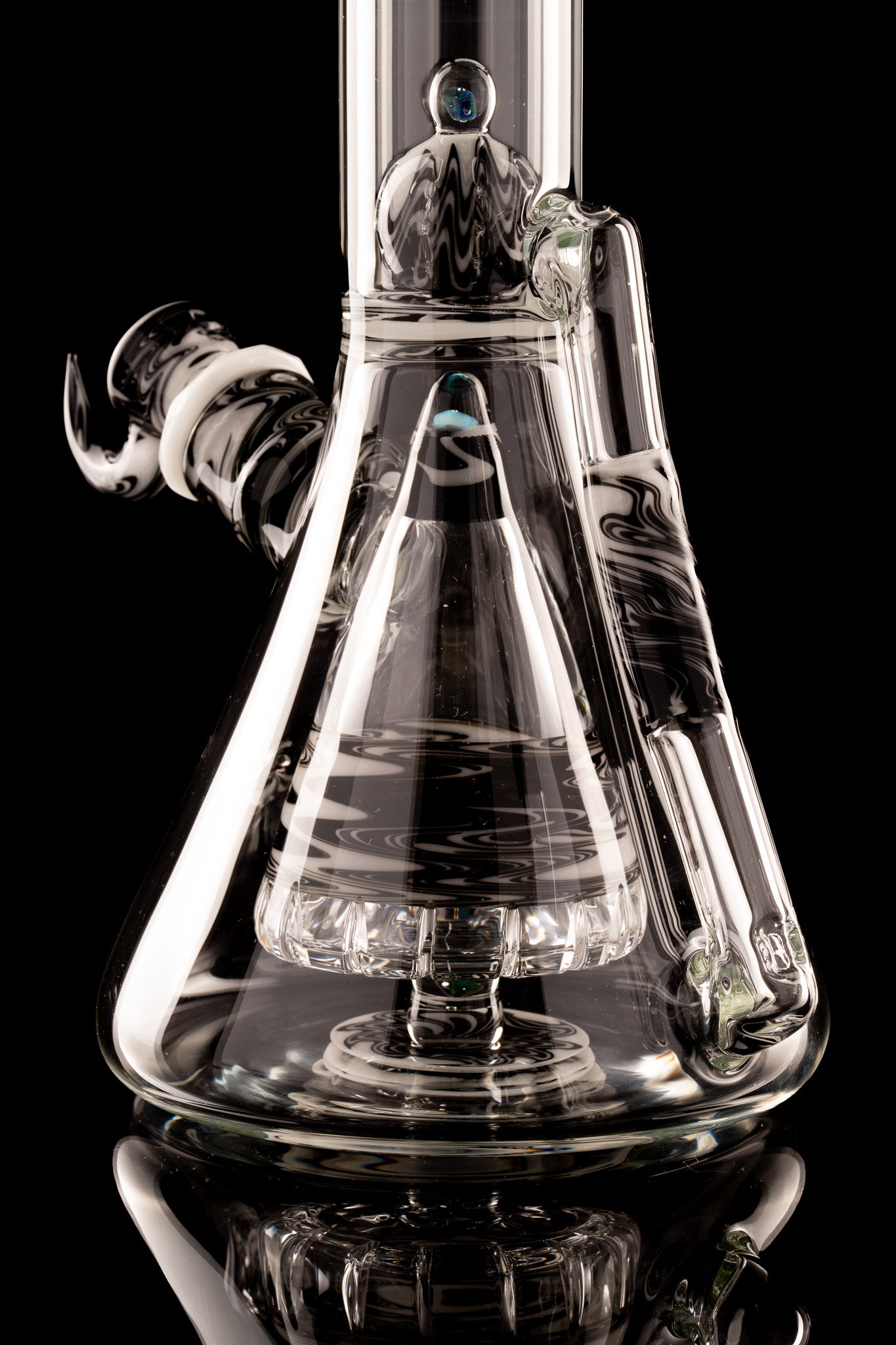 Blazed Glass - Worked Collins W/ Drain