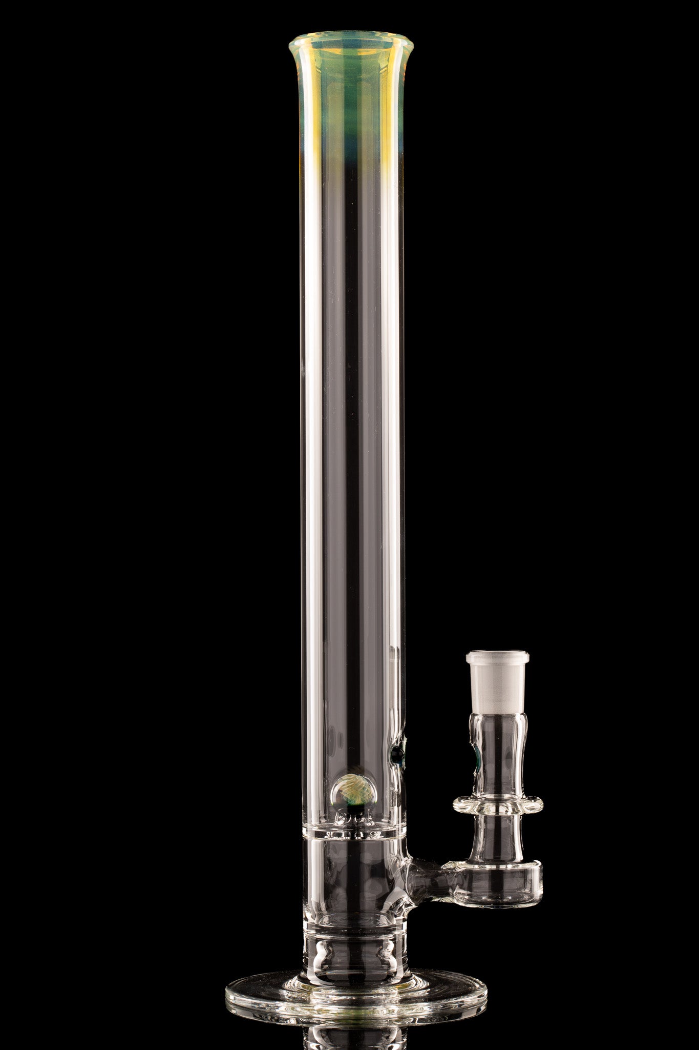 Discobox Glass - 44mm Marble Natty Perc Tube - 7