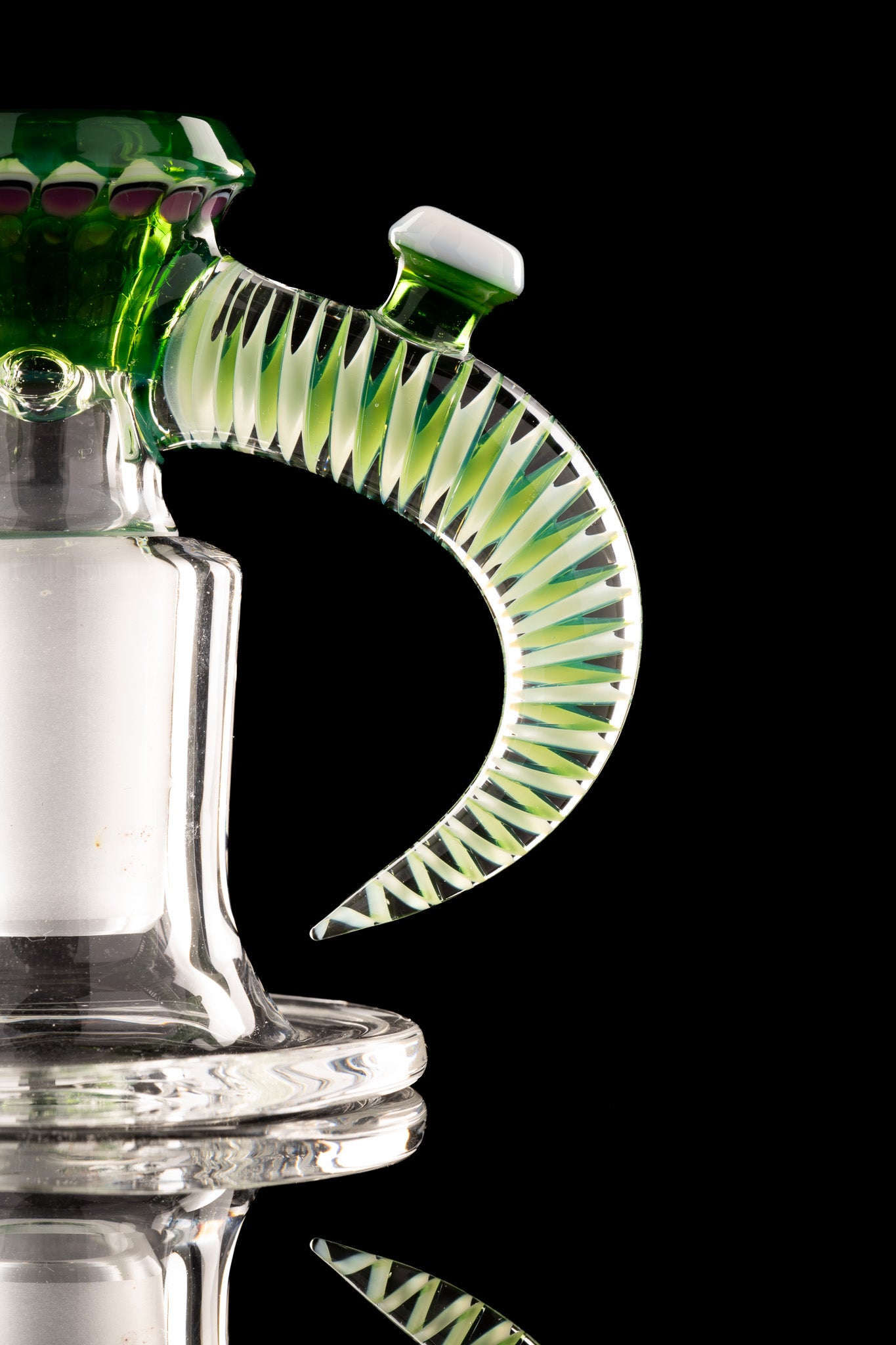 Jamms Glass - 18mm 4 Hole Honeycomb w/ Dotstack Lips - Plantphibian